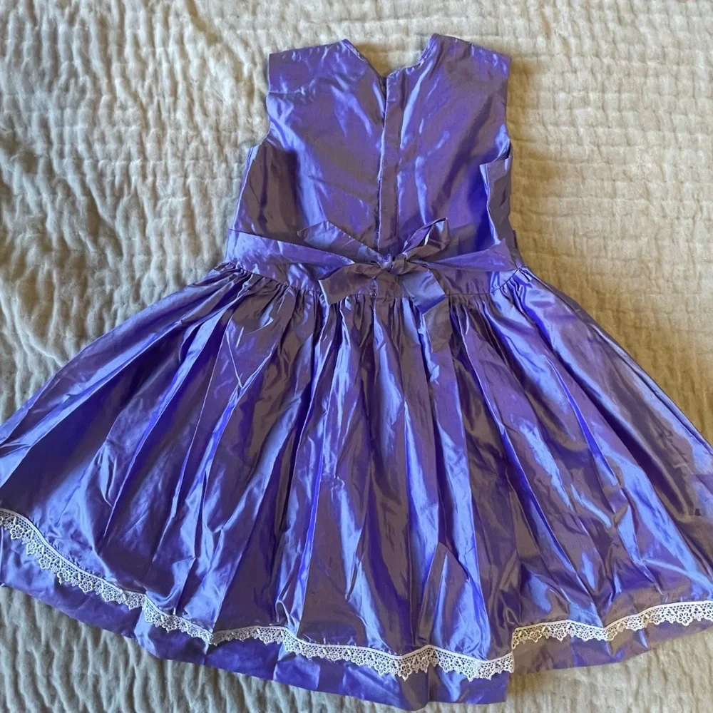 Lot of 2 Stunning Violet & Rose Tea Party Dresses Costumes Princess Role Play